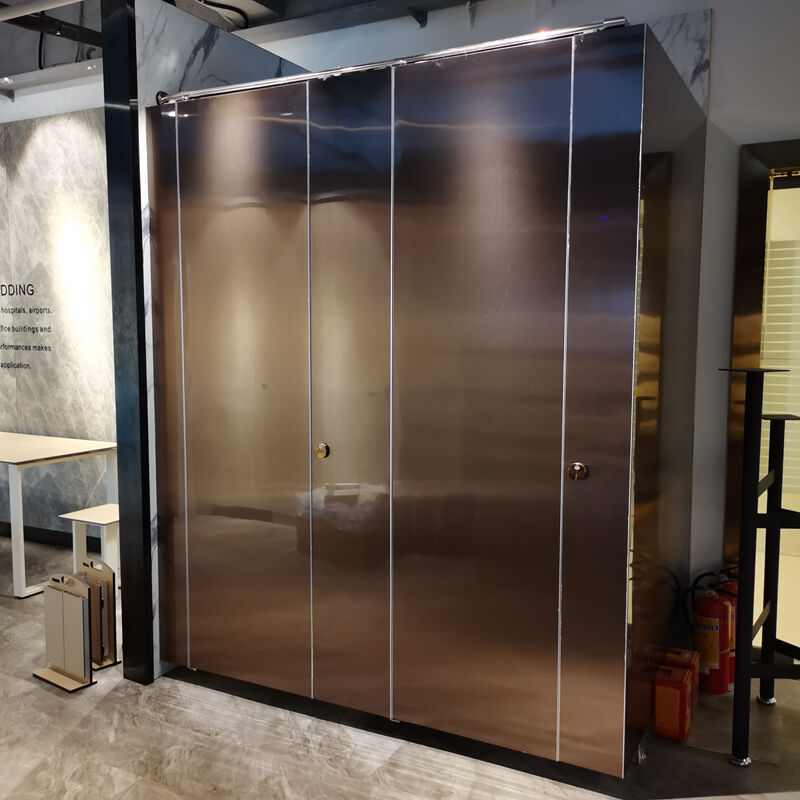 Stainless Steel Commercial Bathroom Partition Walls | Stainless Steel ...